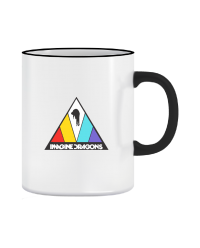 Puodelis Imagine Dragons logo Puodelis Imagine Dragons logo